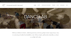 Desktop Screenshot of dancelab.cz