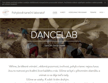 Tablet Screenshot of dancelab.cz